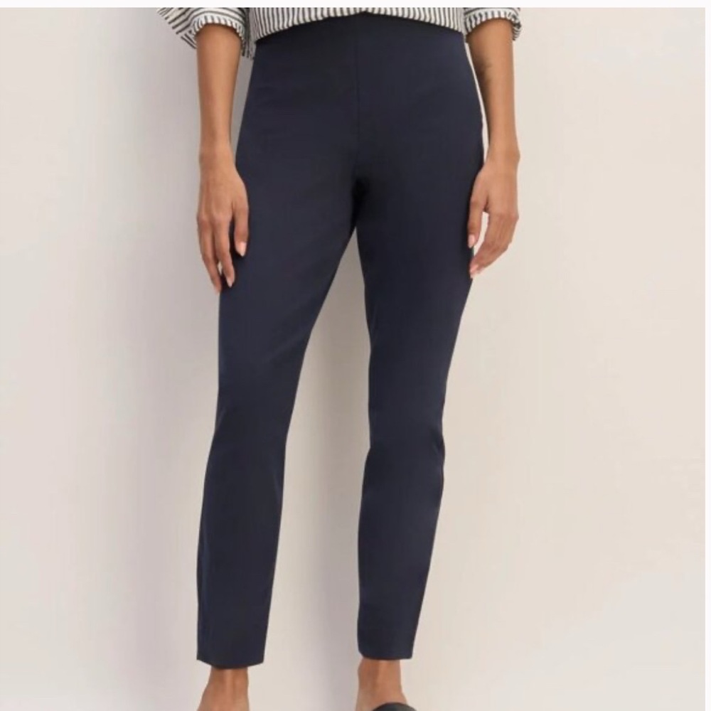Everlane Bi-Stretch Work Pant navy size 0